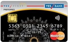 Yes First Exclusive Credit Card