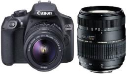Canon 1300D DSLR Camera Body with Dual Lens