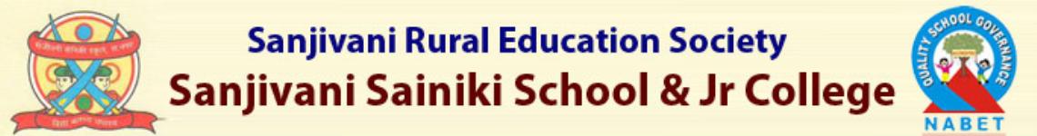 Sanjivani Sainiki School - Ahmednagar