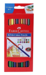 Faber Castell 12 Bi-Colour Pencils