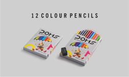 Doms 12 Colour Pencils