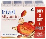 Vivel Glycerine Pure Almond Oil Soap