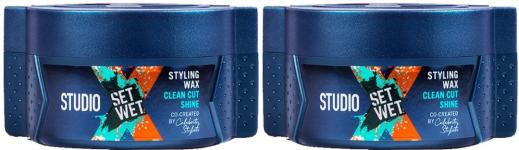 Set Wet Studio X Clean Cut Shine Wax Hair Styler