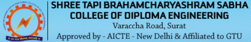 Shree Tapi Brahmcharyashram Sabha College of Diploma Engineering (STBS) - Surat