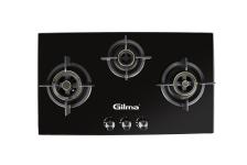 Gilma Ebony Series 3 Burner Gas Stove