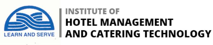 Institute Of Hotel Management And Catering Technology - Kovalam