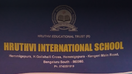 Hruthvi International School - Bangalore