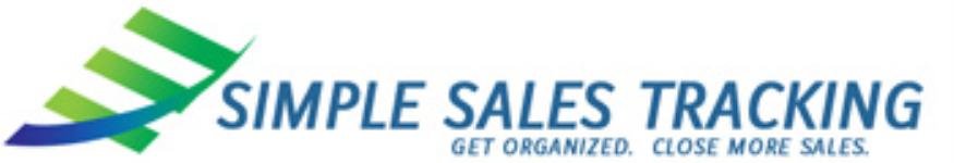 Simple Sales Tracking