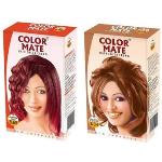 Color Mate Copper Red and Golden Copper Hair Color Cream
