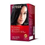 Streax TLC Soft Gel Hair Colour Natural Black