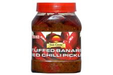 Sun Grow Stuffed Banarasi Red Chilli Pickle