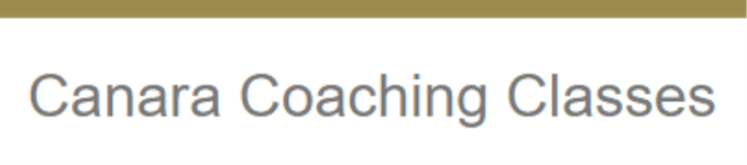 Canara Coaching Classes - Mangalore