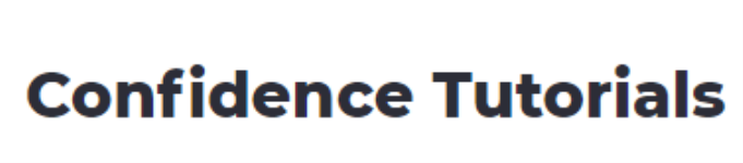 Confidence Tutorials - Mangalore