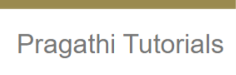 Pragathi Tutorials - Mangalore