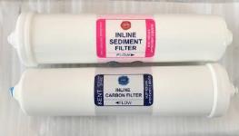 Kent Membrane Inline Sediment Filer Carbon Filter 8 inch 3L UF Water <br />Purifier