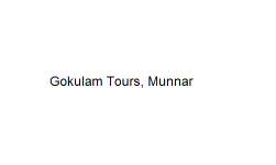 Gokulam Tours - Munnar