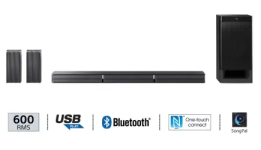Sony RT3 Home Theater System with Dolby 600 W Bluetooth Soundbar