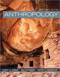 Anthropology - Ember Carol R