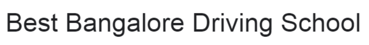 Best Bangalore Driving School - Jeevan Bima Nagar - Bangalore