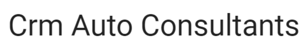 Crm Auto Consulted - Kalasipalyam - Bangalore