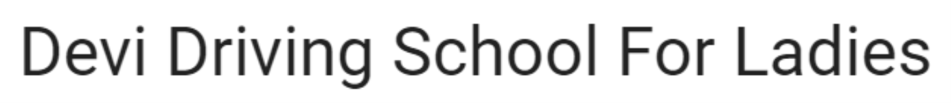 Devi Driving School - Bommanahalli - Bangalore