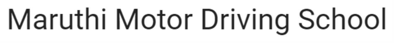 Maruthi Motor Driving School - Malleswaram - Bangalore