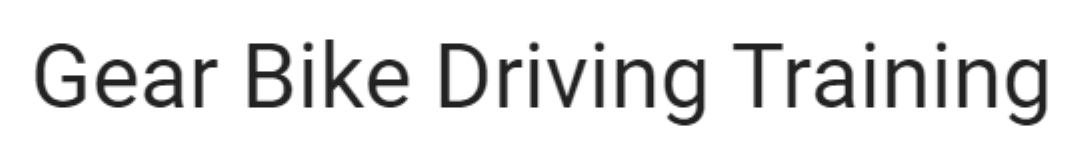 Gear Bike Drivning Training - Koliwada - Mumbai