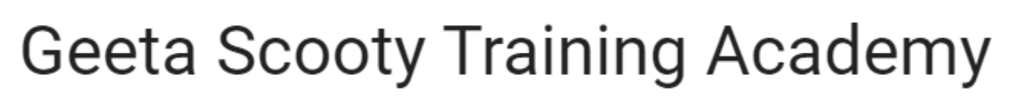 Geeta Scooty Training Acade.. - Bandra - Mumbai