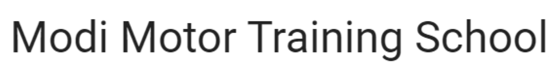 Modi Motor Training School - Mira Road - Mumbai