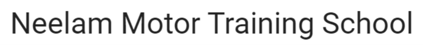 Neelam Motor Training School - Malad - Mumbai