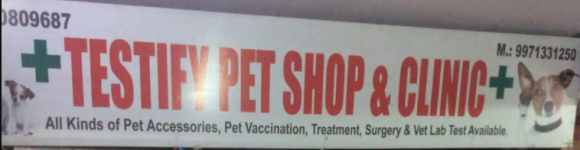 Testify Pet Shop & Clinic - Dwarka - Delhi