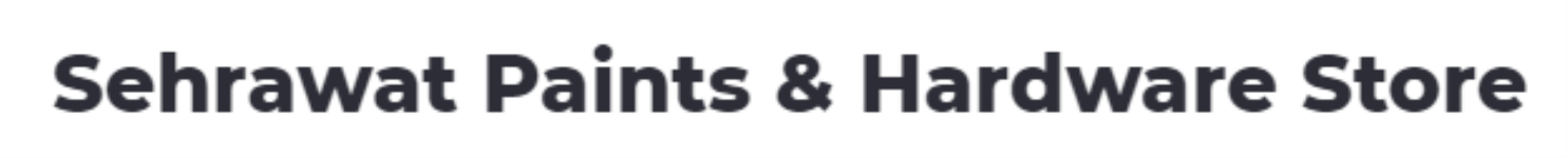 Sehrawat Paints & Hardware Store - Dwarka - Delhi