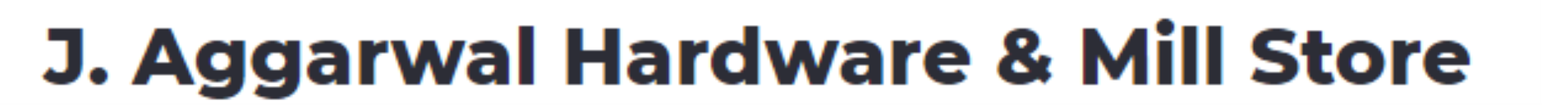 J. Aggarwal Hardware & Mill Store - Vishnu Garden - Delhi
