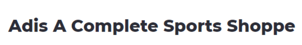 Adis A Complete Sports Shoppe - Jacobpura - Gurugram