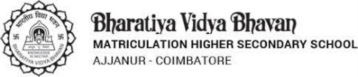 Bharatiya Vidya Bhavan Matriculation Higher Secondary School - Ajjanur - Coimbatore