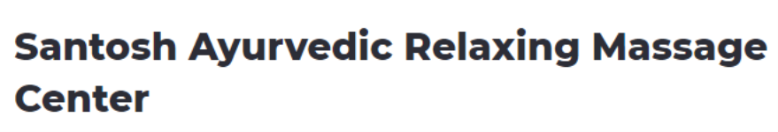 Santosh Ayurvedic Relaxing Massage Center - Hinjawadi - Pune