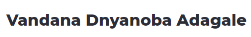 Vandana Dnyanoba Adagale - Kharadi - Pune