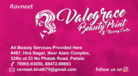 Valegrace Beauty Point & Training Centre - Hira Nagar - Patiala