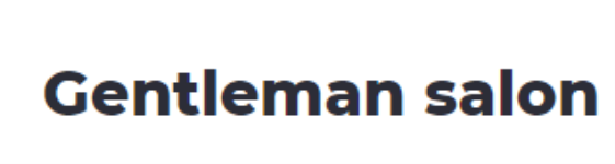 Gentleman Salon - Krishnapur - Kolkata