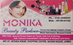 Monika Beauty Parlour - Sri Nagar - Jammu