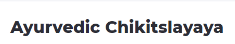Ayurvedic Chikitslayaya - Chandapura - Bengaluru