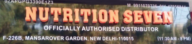 Nutrition Seven - Mansarovar Garden - Delhi
