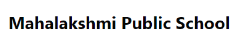 Mahalakshmi Public School - Agra Road - Jaipur