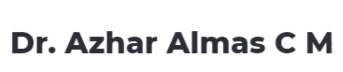 Dr. Azhar Almas C M - Jayamahal - Bangalore