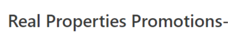 Real Properties Promotions - Pune Image