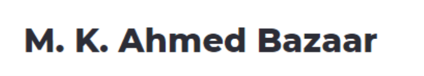 M K Ahmed Bazaar - Jayanagar - Bengaluru