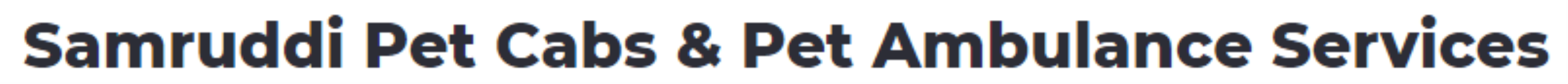 Samruddi Pet Cabs & Pet Ambulance Services - Nagarbhavi 2nd Stage - Bengaluru