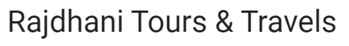 Rajdhani Tours & Travels - Bhagatalao - Surat