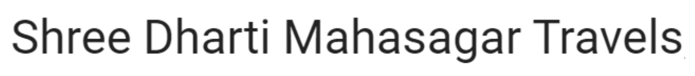 Shree Dharti Mahasagar Travels - Katargam - Surat