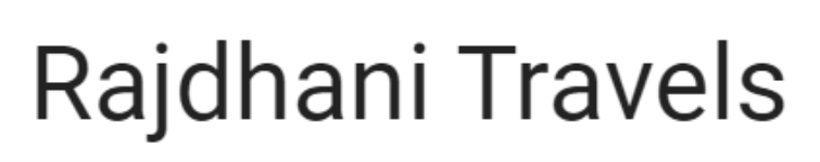 Rajdhani Travels - Varachha Road - Surat